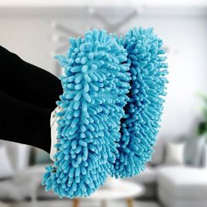 엄지척 슬리퍼걸레 바닥 청소 거실용 발걸레 청소슬리퍼 2p