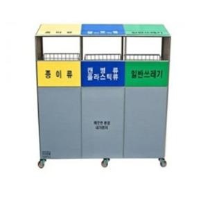 엄지척 분리수거함 실외 재활용 쓰레기통 분리수거대 50리터 분리수