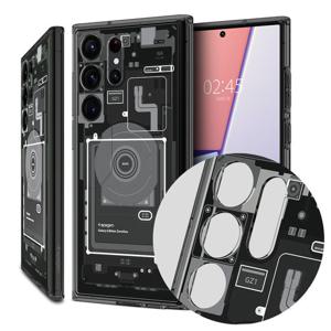 슈피겐 갤럭시S23 울트라 케이스 투명 하드 울트라하이브리드 제로원