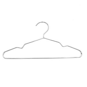 엄지척 금속 소형 철제 옷걸이 25cm 실버컬러