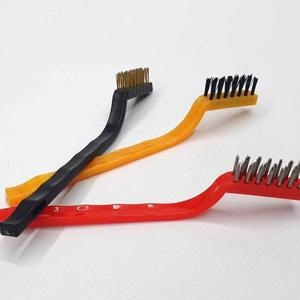 엄지척 녹제거 쇠솔 철브러쉬 세트 3P 와이어 브러쉬 청소형