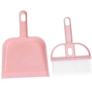 엄지척 빗자루세트 초등미니빗자루 미니빗자루 데스크탑 핑크