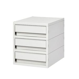 엄지척 시스맥스 뉴트로 소품함 서랍형 중형 3단수납 정리함