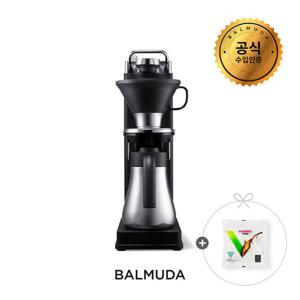 발뮤다 [하리오종이필터 100매 증정] 발뮤다 더 브루 커피머신 K06B-BK