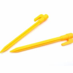 조르지오 플라스틱 텐트팩 4개 캠핑고정못 텐트용품 텐트고정용