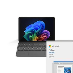 Microsoft [키보드커버+펜포함][오피스 2024] Surface Pro 11세대 C8/16/256 + Black Cover + Pen Package