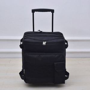 조르지오 7day 캐리어 쿨러백 접이식 바퀴 아이스박스(블랙)