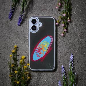 EOSH2510 Street Flower 홍대입구역 엔 / 폰티커 스티커 부착식 스마트폰 케이