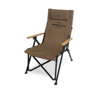 기타브랜드 카즈미 캠핑 의자 접이식 낚시 의자 릴렉스 체어 골드