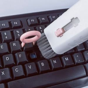 엄지척 피시방 키보드 청소세트 틈새브러쉬 먼지 이물질 제거