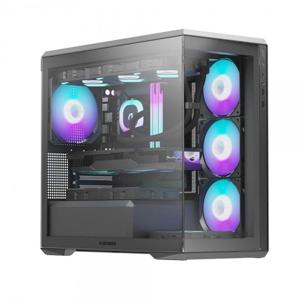 앱코 앱코 U3000M 갤러리 미니 ARGB 강화유리 블랙 (미니)