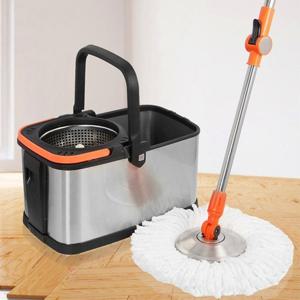 엄지척 비타리토 스텐 회전 통돌이 물걸레 청소기