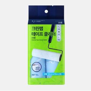 엄지척 크린랩 테이프클리너 리필 2매입 대형 16cm x10M