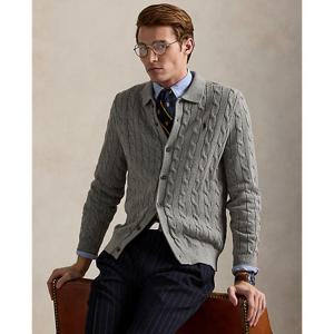 폴로 랄프 로렌 남성 케이블 니트 코튼 카디건(MNPOSWE16822391020)