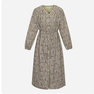 [써스데이아일랜드](T258MOP341W)브이넥 코듀로이 풀오픈 원피스