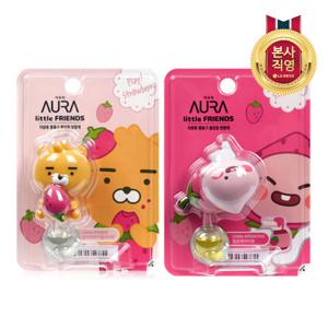 아우라 카카오 차량용 통풍구 방향제 딸기 기획