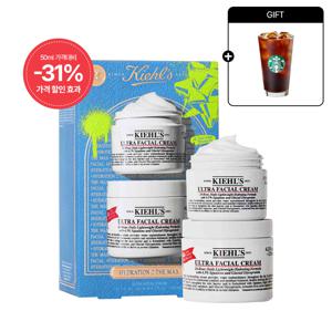 [11G] 키엘 수분크림 듀오 세트 2025 홀리데이 에디션 (+스타벅스 아메리카노 증정)