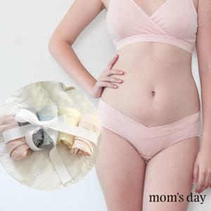 [맘스데이] 하프팬티5종 임산부 임부 속옷세트