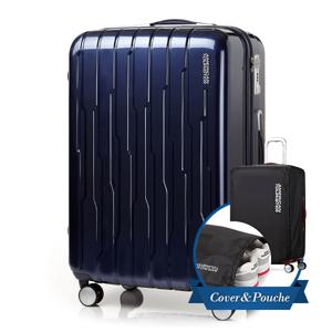 [아메리칸투어리스터] [커버+방수파우치+신발파우치증정]25인치캐리어 ROCKFORD SP 69 NAVY BG941002