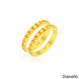 [골드바4개] 디아넬로 24K 골드큐브 쌍지+(방송중) 골드바 4개 + 컷팅자수정 팔찌