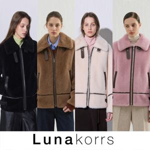 루나코어스 호주산울100 컬리 양모자켓