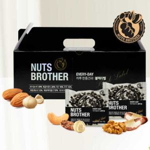 너츠브라더 하루한줌견과 블랙라벨 견과류선물세트 30입