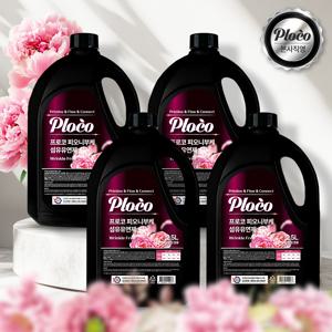 프로코 실내건조 핑크로즈 섬유유연제 2.5L 2+2 (4개입)