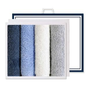 [송월타올]항균 180g코마40수 4매 선물세트+쇼핑백 기념수건 기념수건 답례품