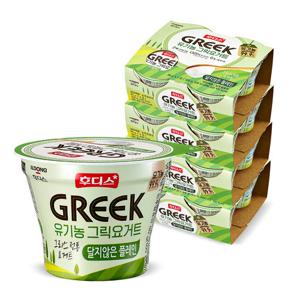 [일동후디스] 유기농 그릭요거트 달지않은 플레인 80g 16개
