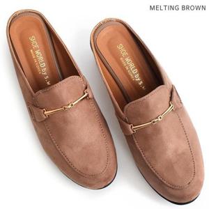 [멜팅브라운] 여성슬리퍼 겨울슬리퍼 여자통굽슬리퍼 CM1