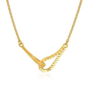 [골드모아] 여자 순금 목걸이 7.5g [물방울스틱 콤비]