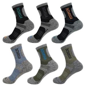 남자 인따르시아 칼라스포츠 등산양말 10켤레 이중쿠션 남성 겨울장목 작업양말