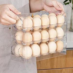 냉장고 수납 계란보관함 달걀케이스 3단 계란트레이
