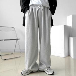 [옷자락] 남자 기본 무지 일자 와이드 밴딩 스? 트레이닝 팬츠