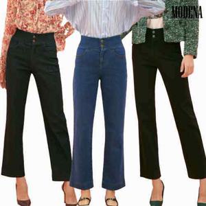 [H2.모데나] ★선착순특가★ 일자핏  라이크라 데님 팬츠 3종 택1