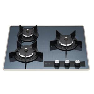 빌트인 가스레인지 3구 RBR-PF6601LDN (LNG, 블루, 자동불조절, 원터치 자동점화)