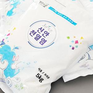 3년 이상 간수뺀 신안 천일염 굵은소금 5kg