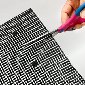 네모 깔망 .식물 조경용 원예 플라스틱망 배수망 거름망 배수판 루바망 화분 흙받침.