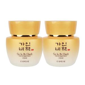 (1+1)가인비책 진 탄력크림 50ml /엑소좀 영양보습 주름개선 기능성