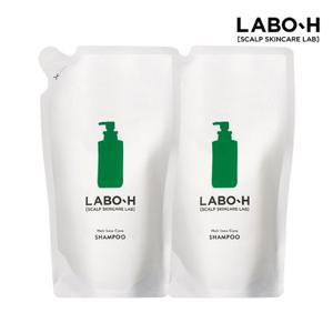 [아모레]BEST 특가_라보에이치 샴푸 리필팩 400ml 2입 (옵션)