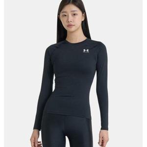 갤러리아_[언더아머] 여성 HeatGear 컴프레션 기능성 긴팔티 1365459-001