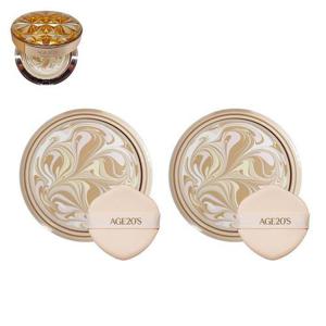 에이지투웨니스 팩트 로얄 골드 다이아 에디션 리프팅 에센스 커버 리필2개