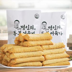 조봉창 명인의 두부어육바 40개 (30gx5입x8팩,총1.2kg)