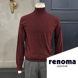 갤러리아_레노마 25FW 신상 부드러운 버건디 반목티 RRCIKT96A