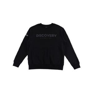 [디스커버리]디스커버리 공용 로건 기모 맨투맨 티셔츠 DXMT71036-BKS