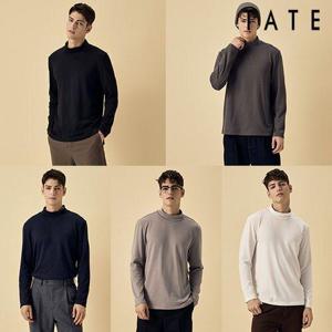 [테이트][테이트]25FW 남성 기모 모크넥 티셔츠 5종_638297