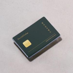 한국금거래소 비상금 체크카드 골드바 1g