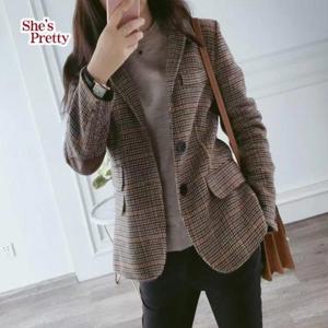 [쉬즈프리티] 에단플래드모직자켓 L까지_여성자켓