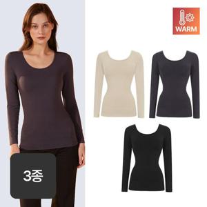 [1+1+1] 앤왁스 브라탑 배쏙티 웜히트 긴팔형 3종세트