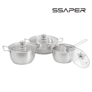 [셰퍼] 루미나스 스텐 IH 냄비3종 세트